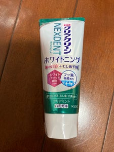 クリアクリーンNEXDENTホワイトニング クリアミント120g