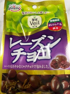 正栄デリシィ 果実Veilレーズンチョコ 41g