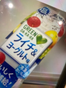 GREENDAKARA塩ライチ&ヨーグルト 490