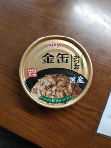 アイシア 金缶 かつお 70g