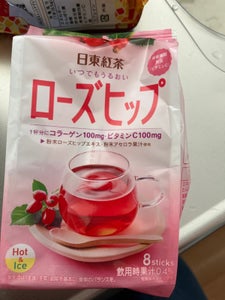 日東紅茶 いつでもうるおいローズヒップ 11g×8