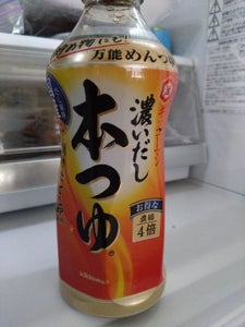 キッコーマン 濃いだし 本つゆ 500ml