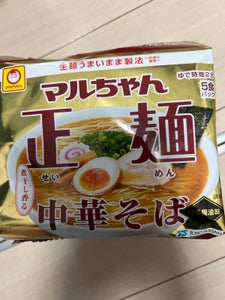 マルちゃん正麺 中華そば和風醤油5食 525g