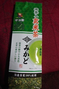 宇治園 まっ茶入り玄米茶 みかど 150g