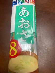 マルコメ 生みそ汁料亭の味 あおさ 8食 136g