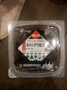 フジッコ ふじっ子煮 おにぎり昆布 カップ 74g