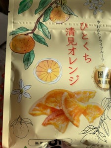 南信州菓子工房 ひとくち清見オレンジ 24g