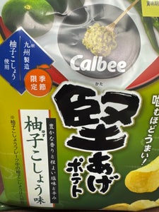 カルビー 堅あげポテト柚子こしょう味 60g