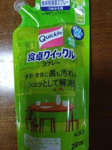 花王 食卓クイックルスプレー つめかえ 250ml