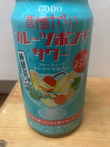 合同 昔懐かしいフルーツポンチサワー 350ml