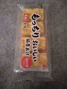 ケーエスフーズ もっちりおいしい絹厚揚げ 4個