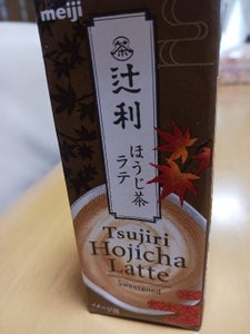 明治 辻利ほうじ茶ラテ 200ml