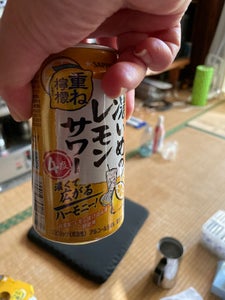 濃いめのレモンサワー 重ね檸檬 350ml×6