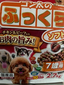 ゴン太のふっくらソフト 7歳以上用 2.7kg