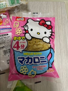 オーマイ早ゆでHELLOKITTYマカロニ120g