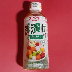 エバラ 浅漬の素 昆布だし 500ml