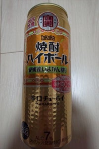 タカラ 焼酎ハイボール愛媛産いよかん割り500ml