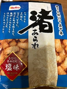 栗山米菓 渚あられ(塩味) 90g