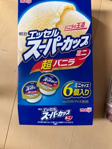 明治 エッセルSCミニ超バニラ 80ml×6