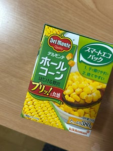 デルモンテ ホールコーン はじける贅沢 380g