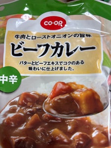 COOP レトルト ビーフカレー中辛