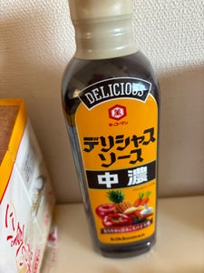 キッコーマン デリシャスソース 中濃 500ml