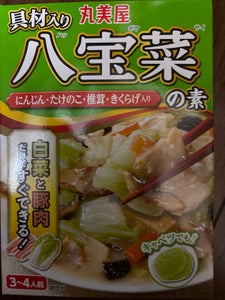 丸美屋 八宝菜の素 箱入 170g