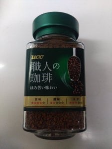 UCC 職人の珈琲ほろ苦い味わい 瓶 90g