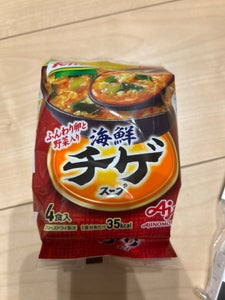 味の素 クノール 海鮮チゲスープ 4食 37.6g