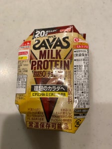 ザバスMILKPROTEIN脂肪0チョコ200ml