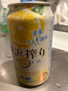 アサヒ 贅沢搾り レモン 缶 350ml