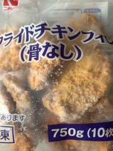 ニチレイ フライドチキンフィレ 骨なし 750g