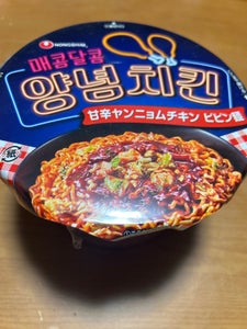 農心 甘辛ヤンニョムチキンビビン麺 122g