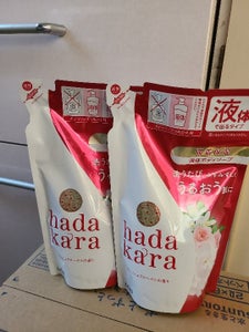 hadakara(ハダカラ) ボディソープ  フレッシュフローラルの香り 詰替360ml