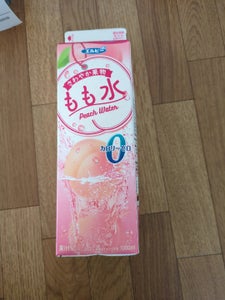 エルビー さわやか果物もも水カロリーゼロ 1L