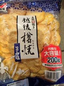 三幸 チャック越後樽焼 旨み塩 200g