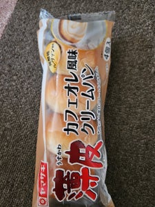 ヤマザキ 薄皮カフェオレ風味クリ-ムパン 4個