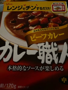 グリコ カレー職人ビーフカレー中辛 170g