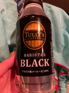 TULLY'S COFFEE BARISTA'S BLACK ボトル缶 390ml