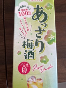 合同酒精 梅いろ あっさり梅酒 1L