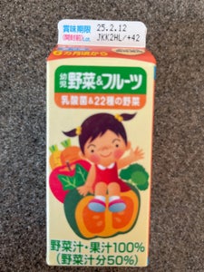江崎グリコ 幼児 野菜&フルーツ 100ml×4