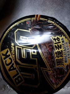 日清焼そばBLACKUFO黒焼そばイカスミ100g