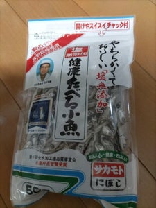 サカモト 塩無添加 健康たべる小魚 袋 50g