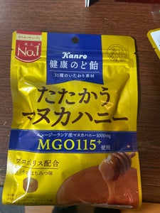 カンロ 健康のど飴たたかうマヌカハニー 80g