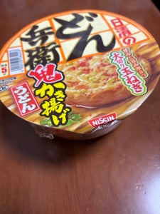 日清のどん兵衛 鬼かき揚げうどん 96g