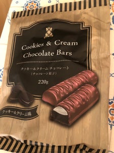 神戸物産 クッキー&クリームチョコレート 220g