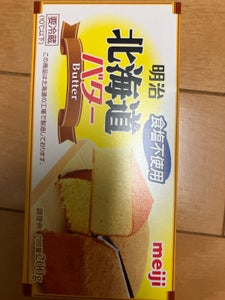 明治 北海道バター食塩不使用 200g