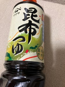 ヤマサ 昆布つゆ 1L