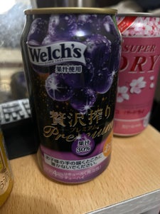 アサヒ 贅沢搾りプレミアムぶどう 缶 350ml