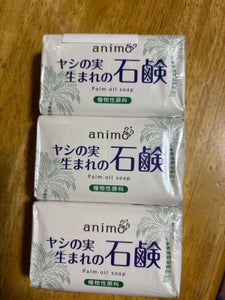 エオリア ヤシの実石鹸 80g×3個